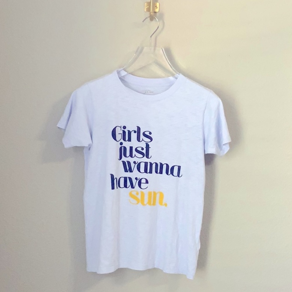 J Crew Graphic Tee